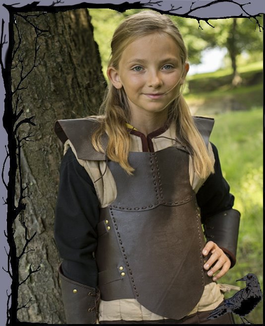 Mittelalter Larp Lederrüstung - Ready for Battle für Kinder Epic Armoury - Bild 3 von 3