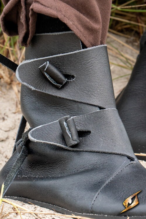 Mittelalter Larp Wikinger Schuhe mit Gummisohle - Jorik  Epic Armoury