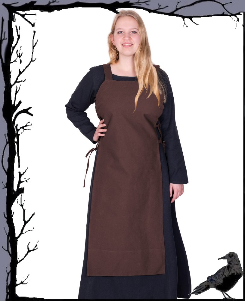 Vestido de tirantes vikingo medieval - Tinna - - Imagen 3 de 5