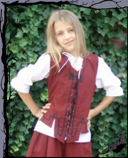 Mittelalter Kinder Röcke kleine Maid Adelina @   Sonderangebot Leonardo Carbon