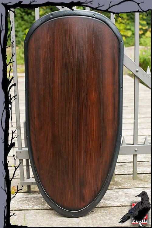 Larp Schilde - Listo para la batalla Ritter Groß Schild 100x 60 cm Epic Armoury - Imagen 4 de 5