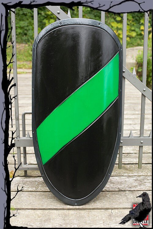 Larp Schilde - Listo para la batalla Ritter Groß Schild 100x 60 cm Epic Armoury - Imagen 3 de 5