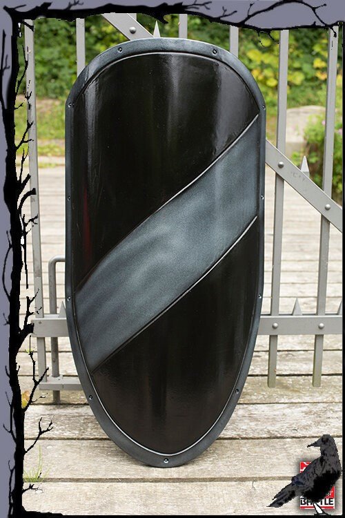 Larp Schilde - Listo para la batalla Ritter Groß Schild 100x 60 cm Epic Armoury - Imagen 5 de 5