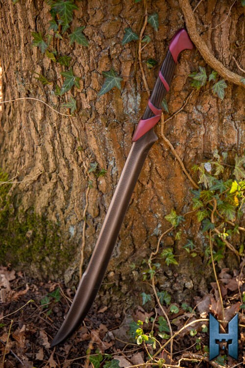 Arma Larp - Espada de una mano - Hoja de cazador once - 75 cm Fortaleza - Imagen 7 de 7