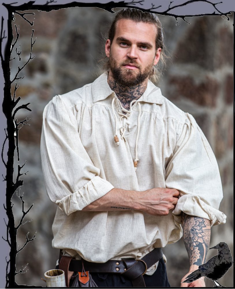 Mittelalter Markthemd - Pirat Aidan Leonardo Carbone - Bild 2 von 4